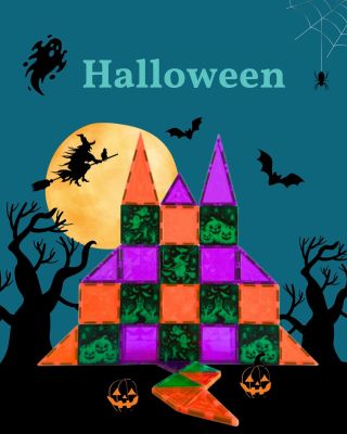 🧡 Novinka pro všechny malé stavitele a milovníky podzimu Magnetická stavebnice Halloween je tady 🎃 Perfektní zábava na...